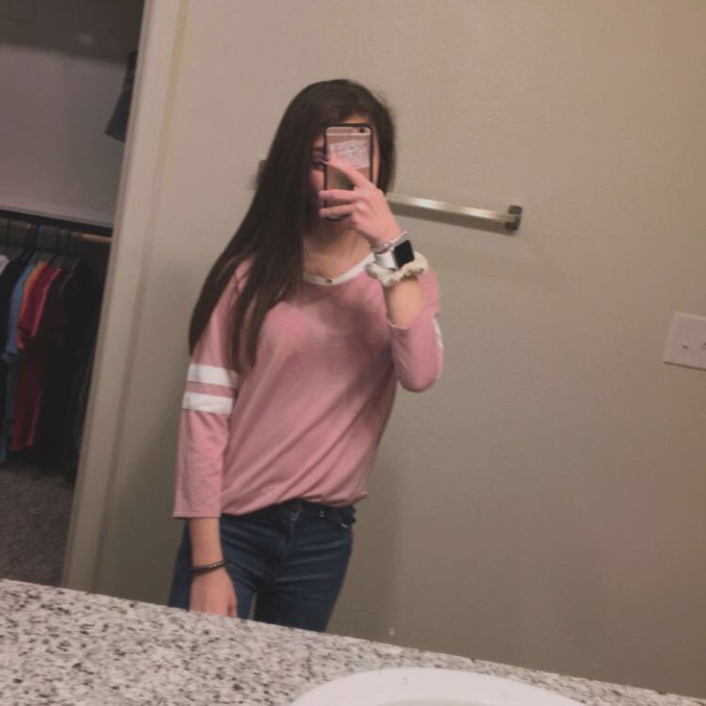 cute pink shirt